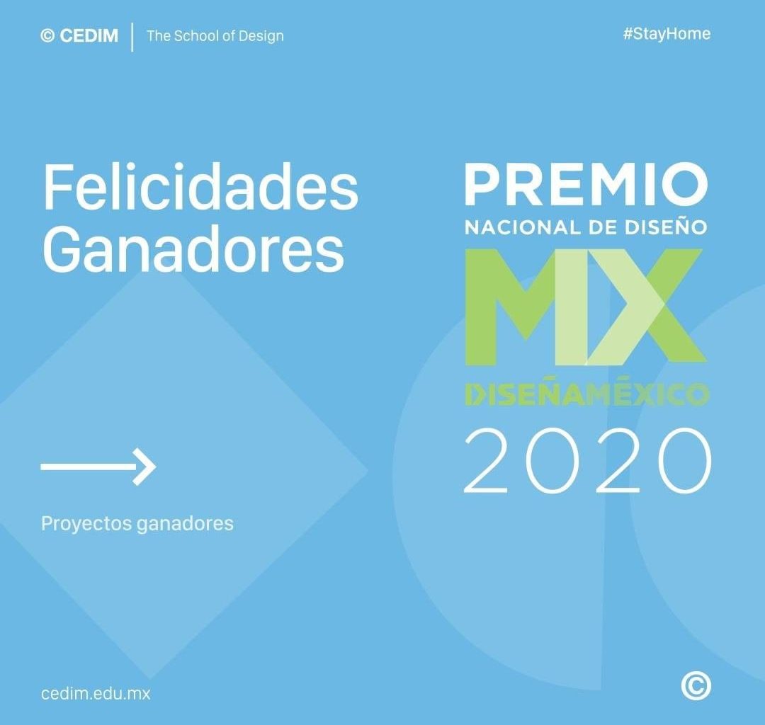 → Ganadores del Premio Nacional de Diseño: Diseña México 2020